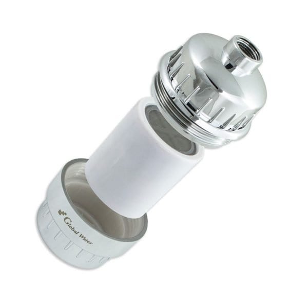Filtered water purifier cartridge for home water filtration systems.