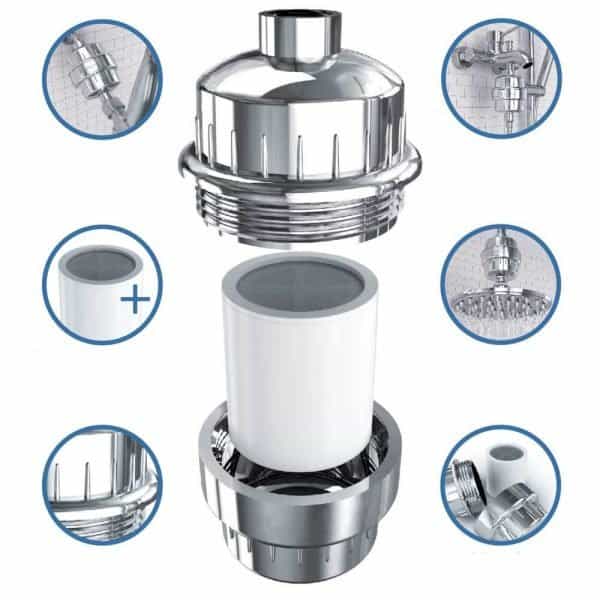 High-quality stainless steel water filter housing with replaceable ceramic and filter cartridge for optimal water purification. Easy installation and durable design for residential and commercial use.