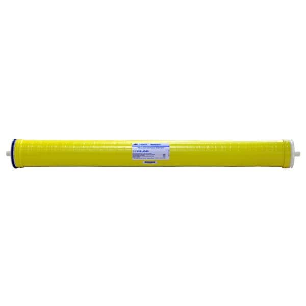 High-performance water filter membrane for industrial and commercial water purification systems, durable yellow filter cartridge for effective contaminant removal.