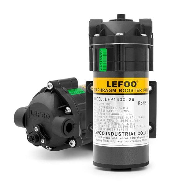 Membraninis siurblys - LEFOO LFP1400W 24V - 400 GPD sistemoms - Image 2