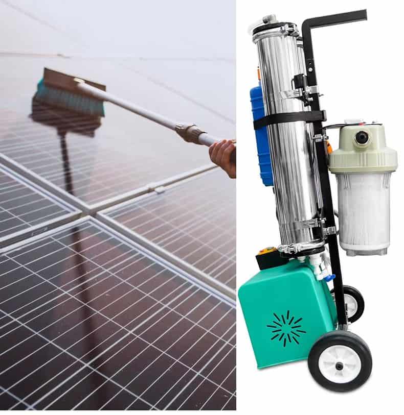 Mobili nerūdijančio plieno dejonizuoto vandens filtravimo sistema su RO membranomis - Image 7