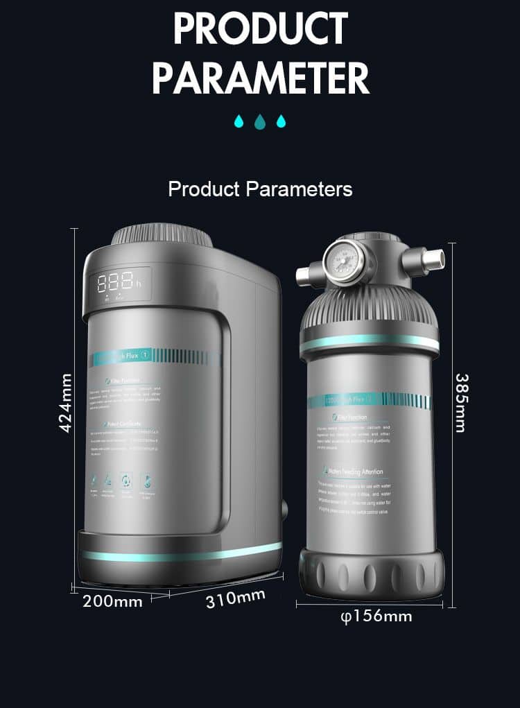 Profesionali atvirkštinio osmoso sistema - A12 Pro 1200GPD (3 litrai per minutę) - Image 4