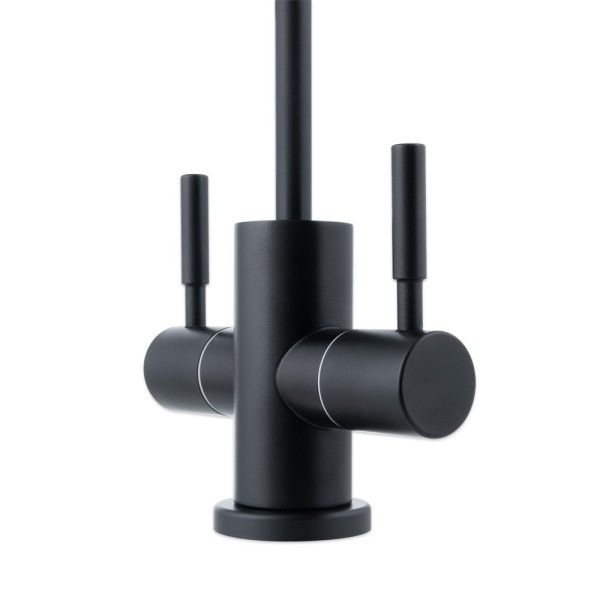 RO sistemos dvigubas vandens maišytuvas WaterLovers GF 07 Black - Image 2