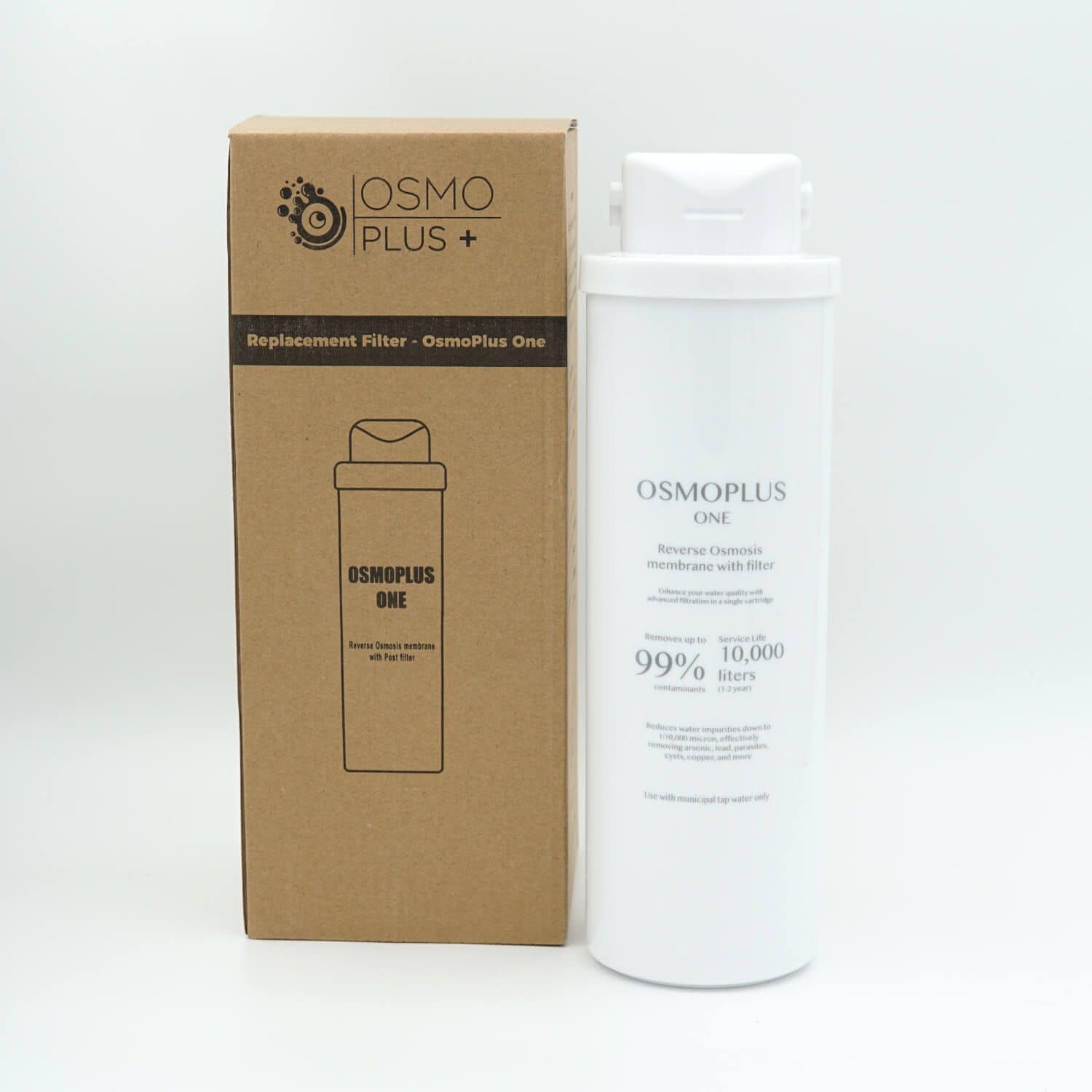 RO sistemos OsmoPlus ONE membrana su anglies filtru - Image 2