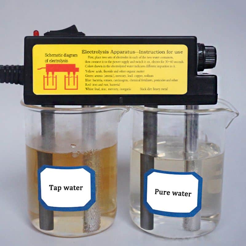 Vandens kokybės testeris (elektrolizeris): greitas vandens analizatorius - Image 3