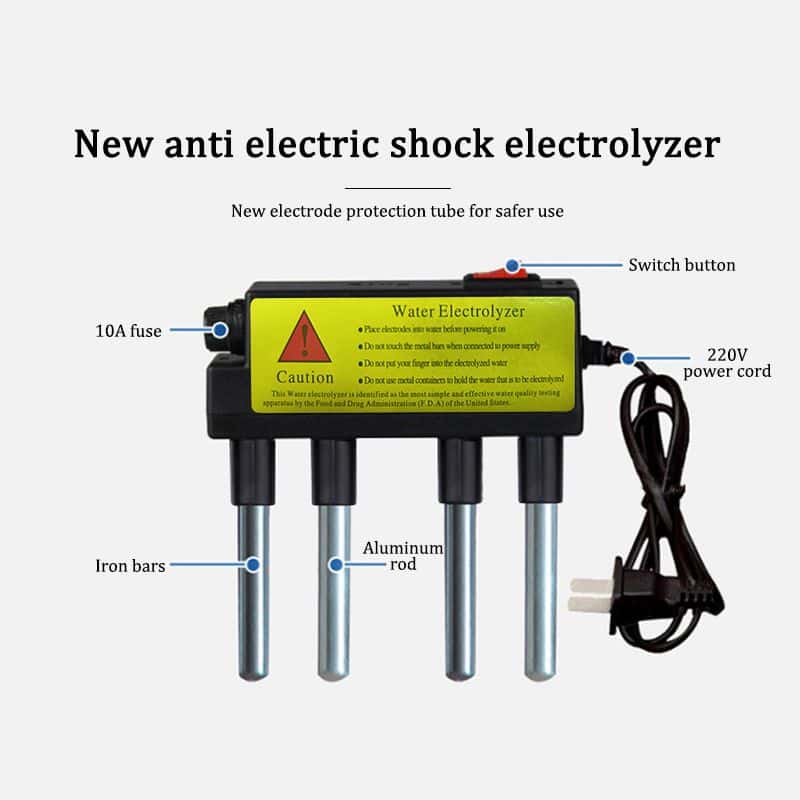 Vandens kokybės testeris (elektrolizeris): greitas vandens analizatorius - Image 6