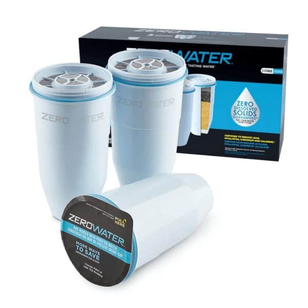 ZEROWATER 3 KEIČIAMŲ FILTRŲ PAKUOTĖ