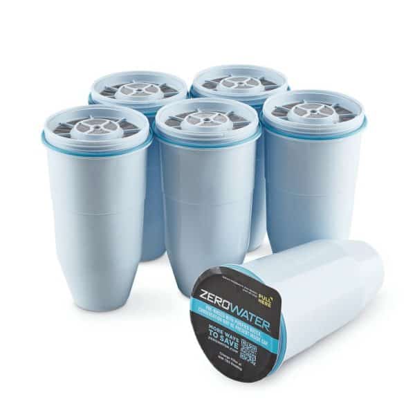 ZEROWATER 6 KEIČIAMŲ FILTRŲ PAKUOTĖ